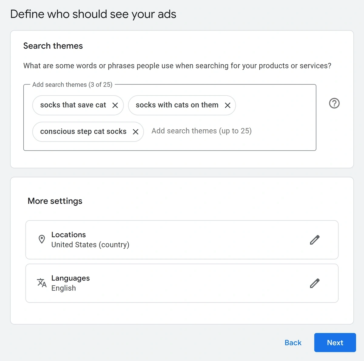  choose audience google ads